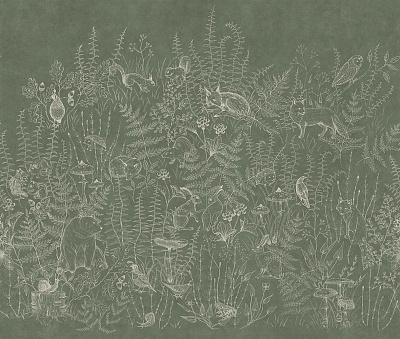 Фотообои SCANDIFOREST 8, FAUNA, Factura